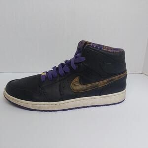 Nike Jordan Size 14 1 Retro Mid Nouveau Black History Month (2014)629151-009